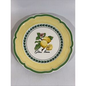 Villeroy Boch French Garden Valence Lemon Salad Plate 8” (4 Available)